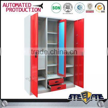 Popular High Quality Furnitures Modern Godrej Steel Almirah Design photo-2