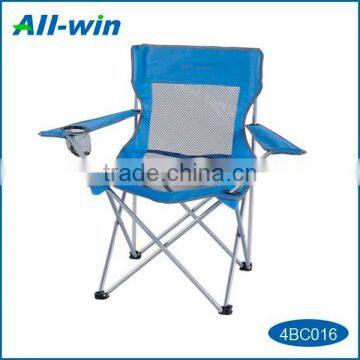 best-selling outdoor high-quality foldable 600D mesh leisure beach chair with cup holder