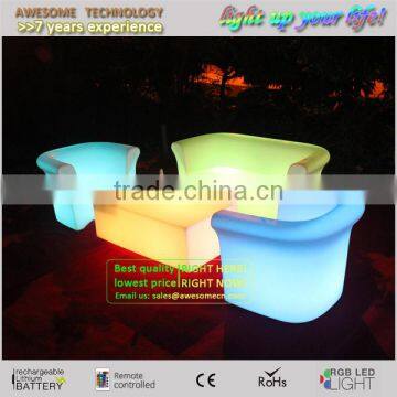 Hottest Popular Decorative Outdoor Molded Plastic China Manufacturer Led Furniture photo-2