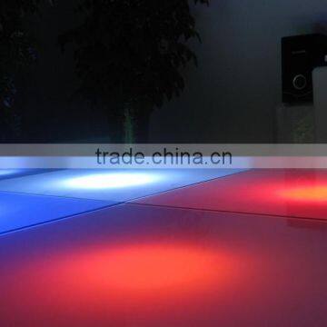 led recycling 16 colors change led spot light floor