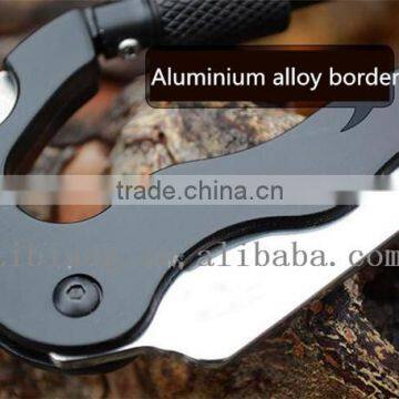 Special Birthday Gifts Multifunction Carabiner Knife Keychain