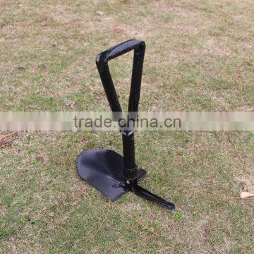 Outdoor Survival Gear Multi-functional Foldable Camping Military Shovel With Pickaxe/ Saw/ Opener