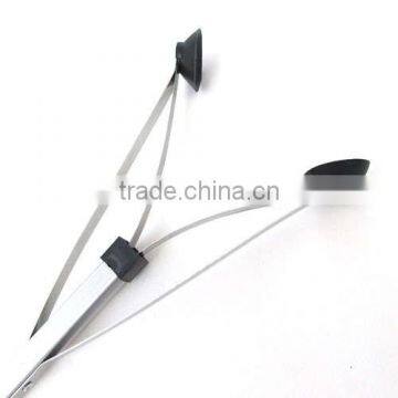 Folding Garbage Reacher Pick up Tool Hand Gripper With Soft Rubber Plunger