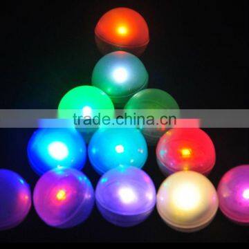 2016 New Round Led RGB Flash Ball Lamps Balloon Lights for Lantern Christmas Wedding Party Decoration