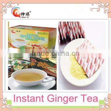 FDA, HALAL. KOSHER ISO instant Ginger Tea with lemon health ginger tea factory