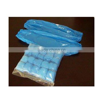 disposable sleeve cover,PE sleve cover with elastics