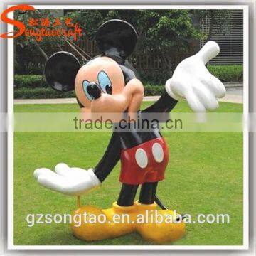 Newest Guangzhou Life Size Rasin Mickey& Minnie Mouse Statue Molds for Sale photo-6