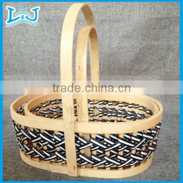 natural storage basket made by water-hyacinth bath toy organizer basket popular in Korea