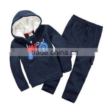 custom fashion winter children clothes sets