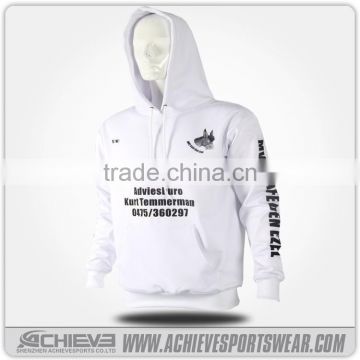 Custom design sublimation long sleeve hoody sports suit