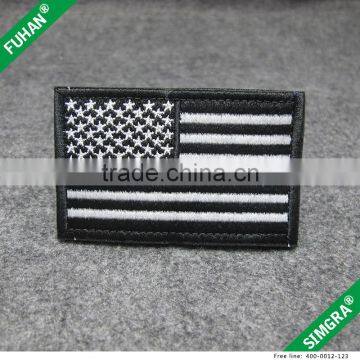 Custom Make Colorful National Flag Embroidery Patch