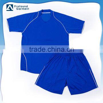 OEM blank plain football shirt soccer jersey training sport suit wholesale in china