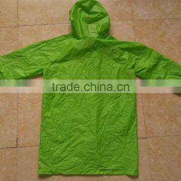 Kids PVC Green Frog Cartoon Raincoat for Kindergarten photo-5