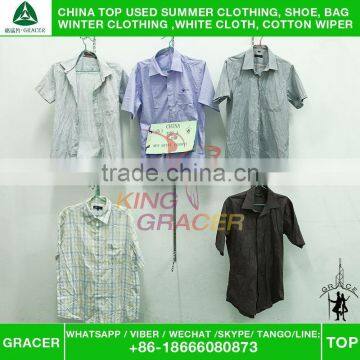 Stock Export Small Bales Short Sleeve Men T-Shirt Used Clothes for Sale photo-2