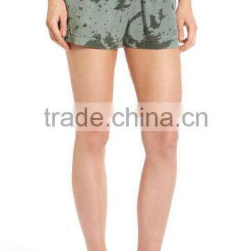 MGOO Factory Supplied Latest Design Women Shorts Custom Print Joggers Gym Wear Sporty Laid-back Pants photo-5