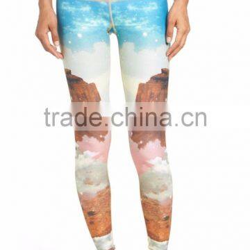 Custom Made Women Full Print Yoga Pants Sport Hot Pant Leggings photo-3