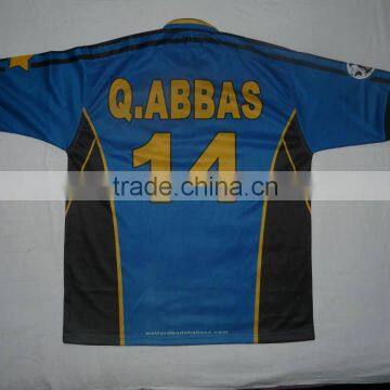 Cricket Team Wears Full Sublimation