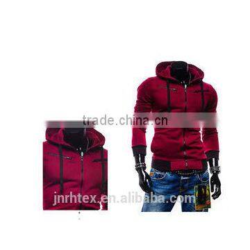New Men's Stylish Slim Warm Hoodie Sweater Zipper Coat Outwear Sweatshirt photo-2