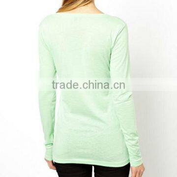 Bulk V-neck Elongated t Shirt Women photo-2