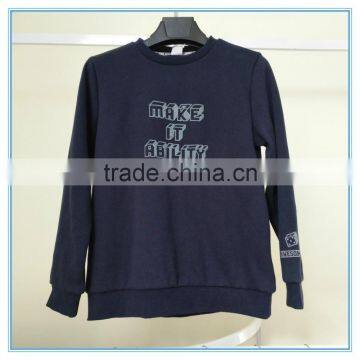 Winter autumn kids hoodies boys thick sweater children casual navy clothes