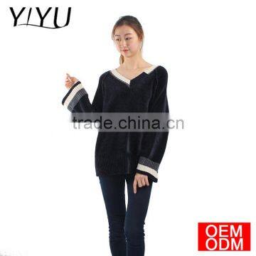 High School Unifrom Women Tassel Hem Turtleneck Cable Knit Sweater photo-6