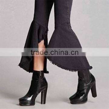 New Style Funky Rehab Flared Ankle Dress Pants for Womens photo-4