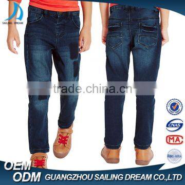 Hot Sale Chirldren Patch Denim Jeans Long Pants New Style Boys Pants Jeans photo-2