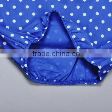 Wholesale 2 Pieces Full Polka Dot Top and Shorts Clothes Set