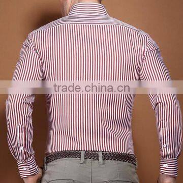 Men Fashion Designer Shirts Delicate Vertical Stripes Shirt Men photo-4