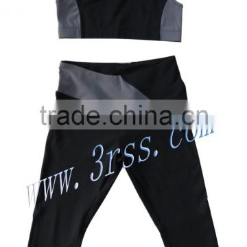 High Quality Polyester/Spandex Fitness wear