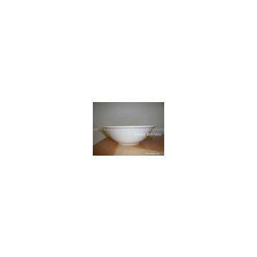 white 9 inch bucket bowls