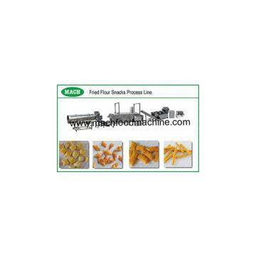 Food Grade Stainless Steel Automatic Fried wheat flour snacks machinery