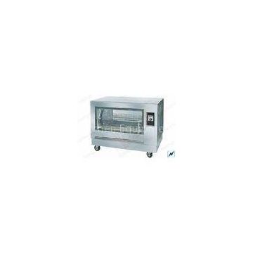 Stainless Steel Electric Rotisserie Oven Restaurant , 0 - 300 C