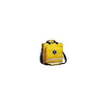 Medicial Nylon / 420D Yellow Travel First Aid Kit Bags and Community Clinic Case
