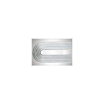 DIN17175 Carbon  / Alloy Steel seamless pipes , U bending steel tubing PE , ends caps