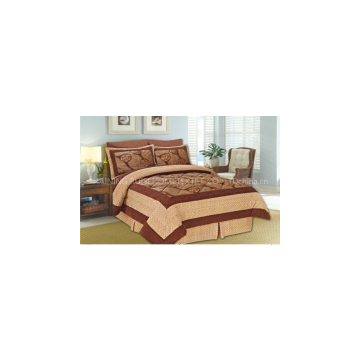 Patchwork comforter set