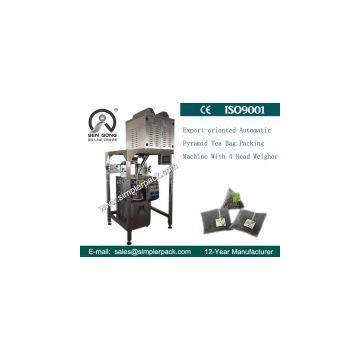 Automatic Triangle Nylon Indonesia Sumatra Black Tea Bag Packing Machine