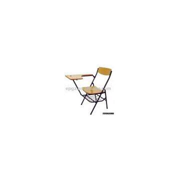 student desk and chair,classroom furniture,single desk and chair,school furniture