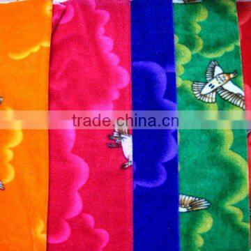 100% Polyester Printed Embossed High Velour JL-08