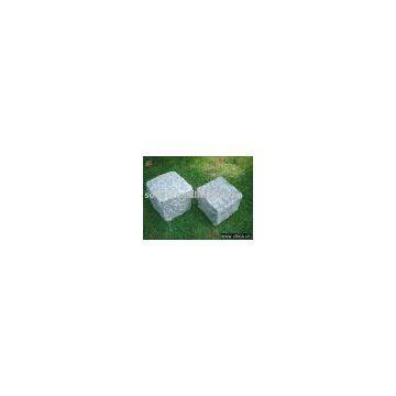 Granite paving stone   (paving cobble ,pavement stone,paving cobble)-----G603