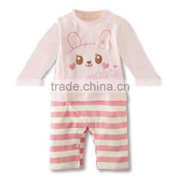 2017 wholesale high quality cotton rompers baby clothes