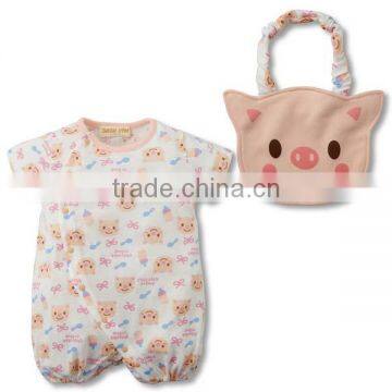Summer Cute Design Cartoon Animal Baby Romper photo-4