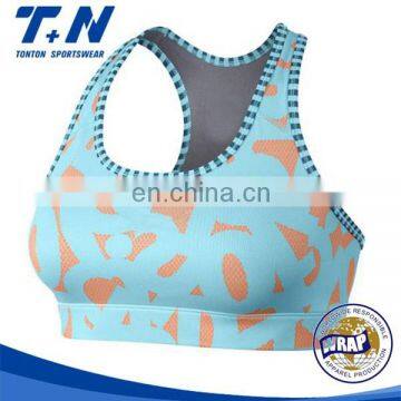 wholesale custom sublimation sports bra