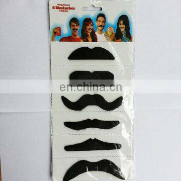 cheap party black fake moustache kit MMO-0224