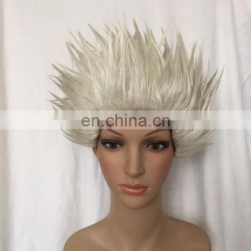 MPW-0392 carnival party deluxe costume punk rockstar spiky wigs