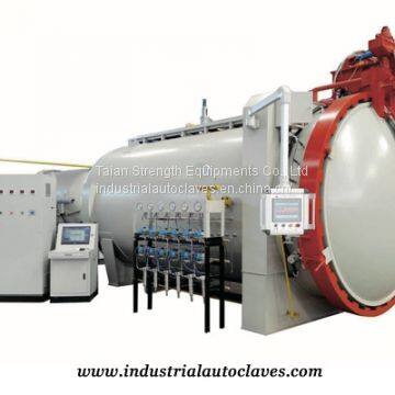 Industrial pressure vessel automatic operating composite autoclave