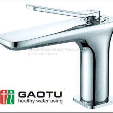 Chromed Plated Brass Basin faucet for bathroom