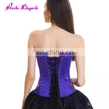 Women Sexy 10 Fish Boned Training Palace Halloween Best Waist Training Corset photo-3