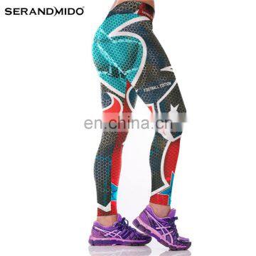 Wholesale Sexy Gym Fitness Custom Printing Sport Women Leggings Yoga Pants photo-3
