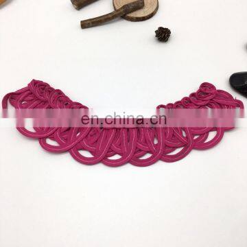 OLN0018 manufactory poly crochet neck lace